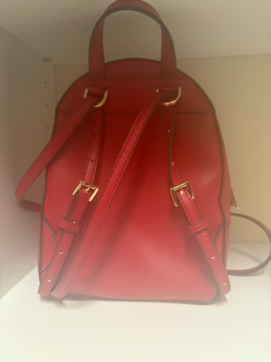 MICHAEL Michael Kors Handbags - Michael Kors small red backpack